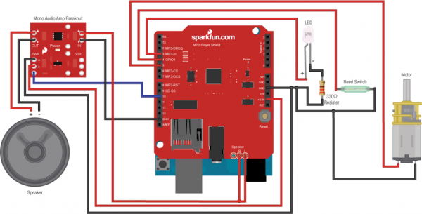 Music Box Tutorial Schematic