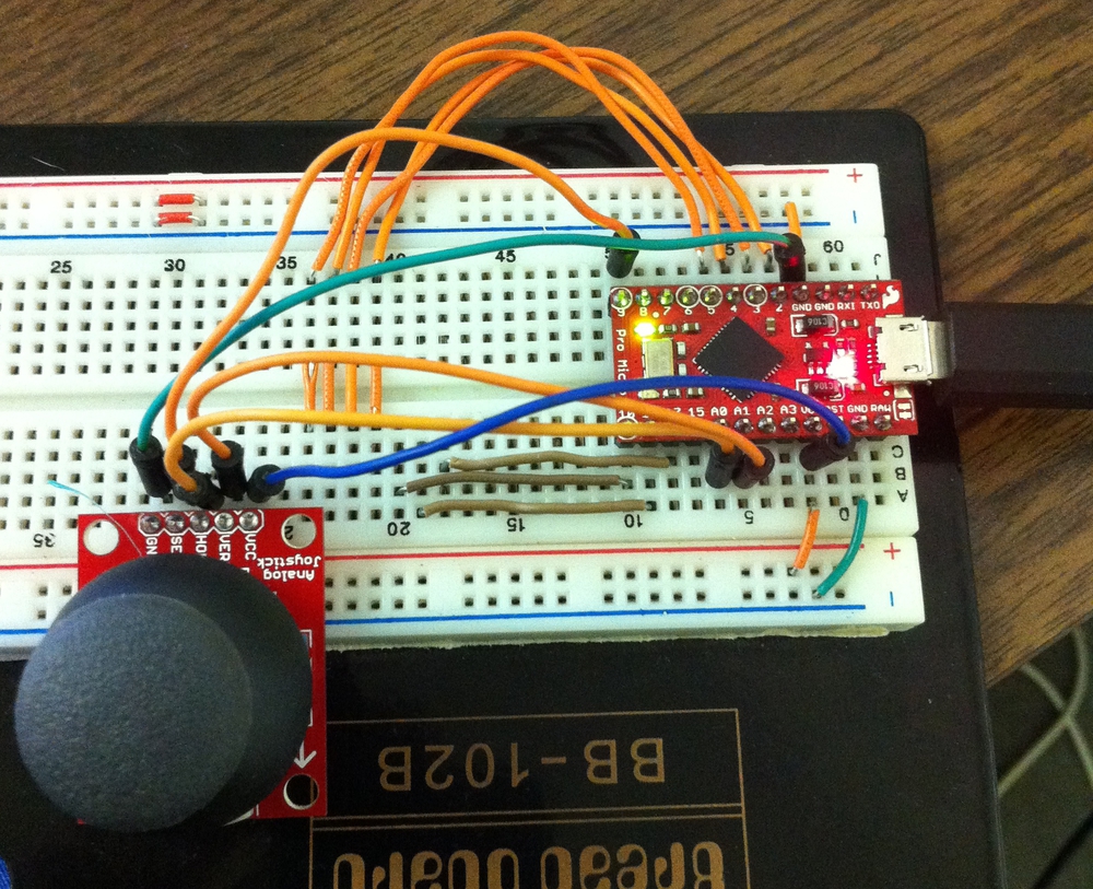arduino emulate keyboard and mouse
